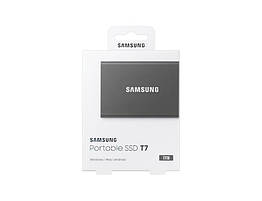 Samsung T7 1TB Portable SSD Titan Gray MU-PC1T0T SSD-накопичувач