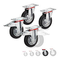 Набір роликів для важких умов експлуатації 4 шт. 160 мм