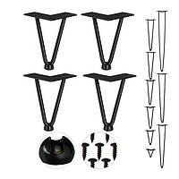 Набір з 4 шпильок з 2 розпірками 15 см - 2 прута