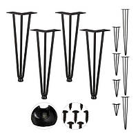 Набір з 4 шпильок з 3 розпірками 36 см - 3 такти