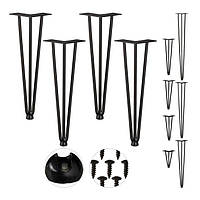 Набір з 4 шпильок з 3 розпірками 40 см - 3 жердини