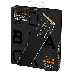 WD Black SN850X 1TB NVMe SSD WDS100T2X0E SSD-накопичувач