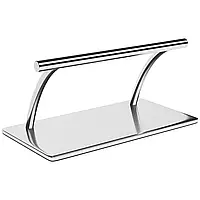 Підставка для ніг перукаря - нержавіюча сталь - 35 см - кругла