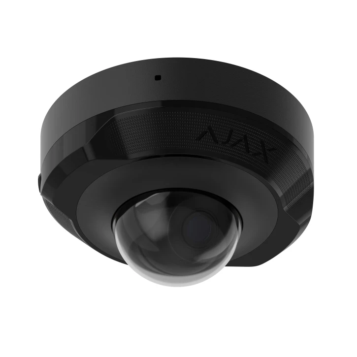 Дротова охоронна IP-камера Ajax DomeCam Mini (5 Mp/2.8 mm) Black, фото 1