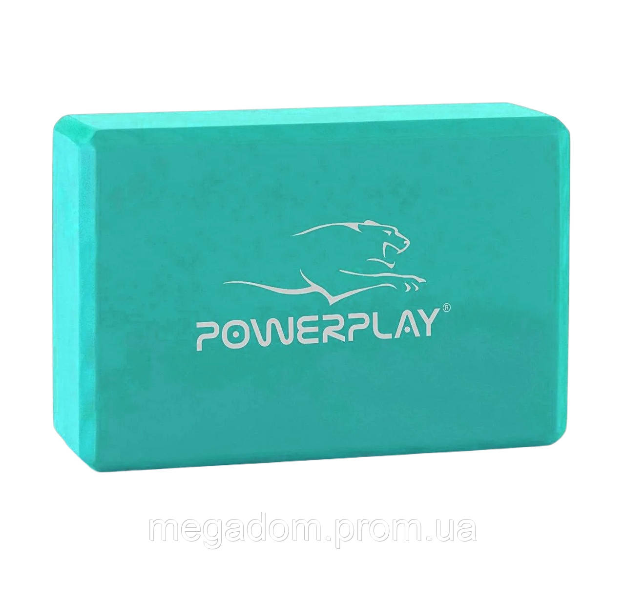 Блок для йоги PowerPlay 4006 Yoga Brick М'ятний, фото 1