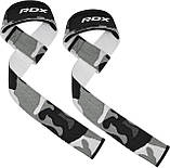Лямки для тяги RDX W1 Gym Single Strap Camo Gray Plus, фото 3