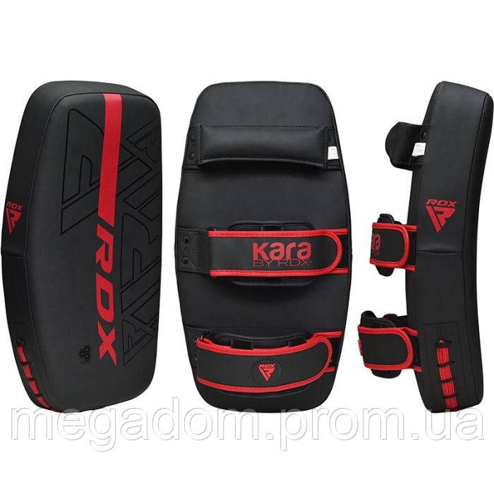 Пади для тайського боксу RDX ARM PAD F6 MATTE Red (1 шт.), фото 1
