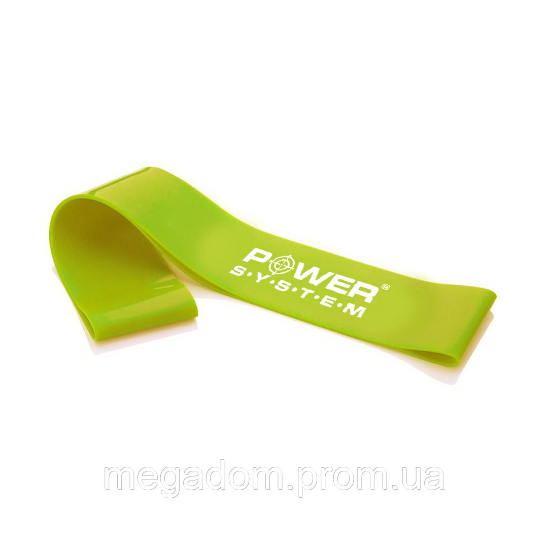 Резинка для фітнесу Power System PS-4062 Flex Loop Medium Green (опір 18кг.), фото 1
