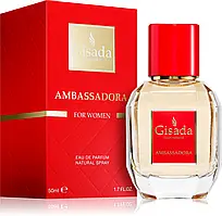Жіночі парфуми Gisada Ambassadora (Гісада Амбасадора) Парфумована вода 50 ml/мл