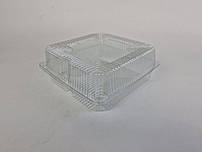 Упаковка для десертів IT-410 (V = 2500 мл) ПЕТ 210*210*83 (25 шт)