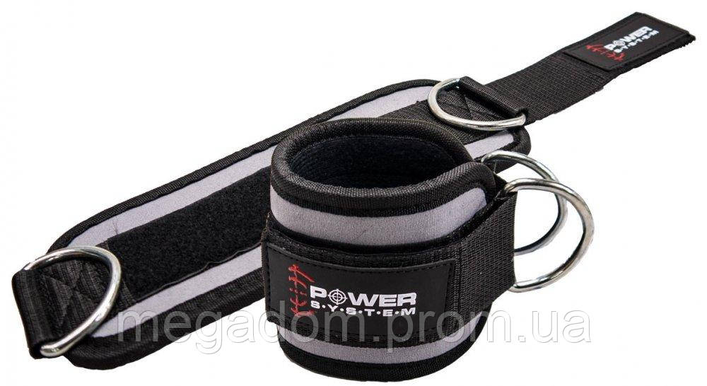Манжети на щиколотку Power System PS-3460 Ankle Strap Gym Guy Grey, фото 1