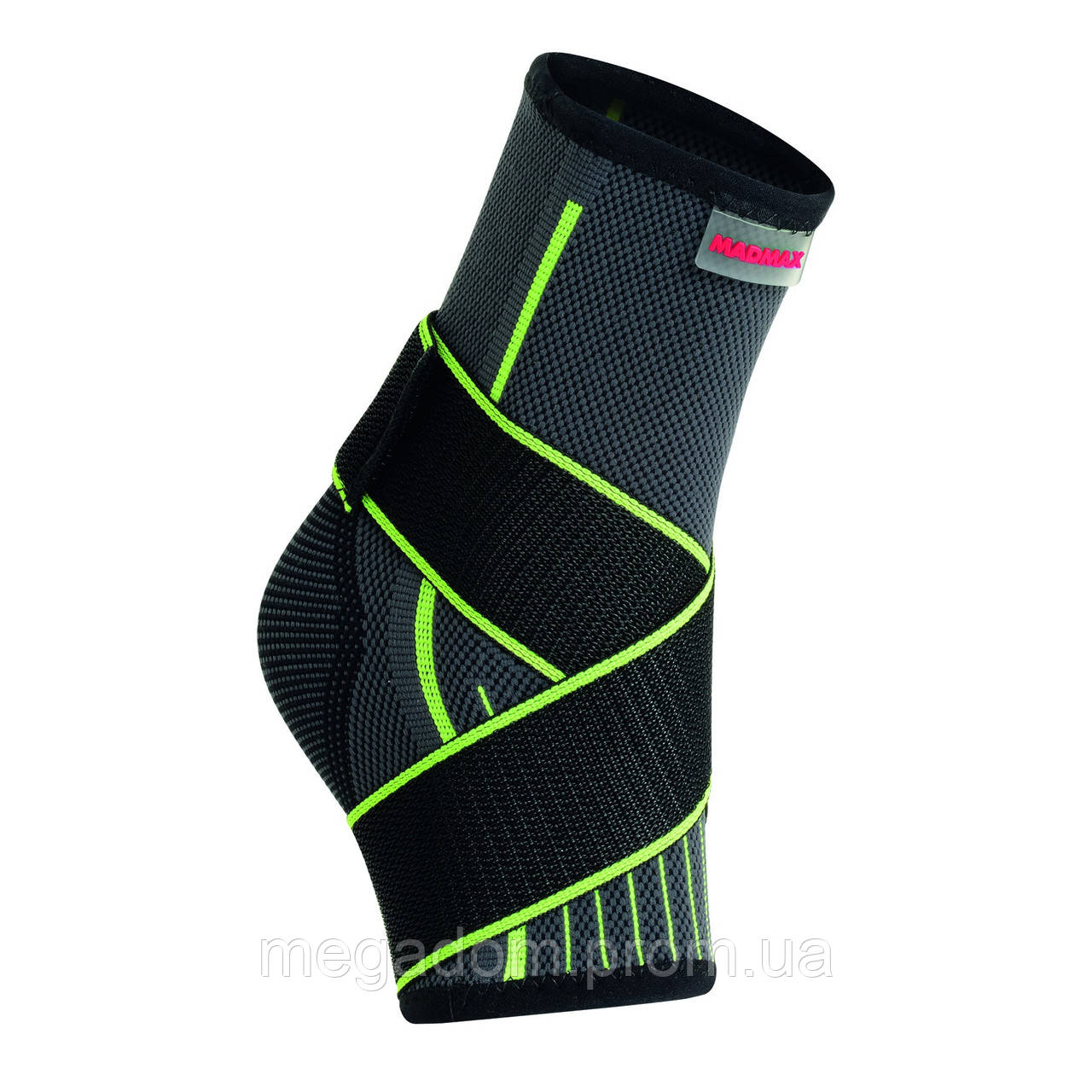 Бандаж на гомілкостоп MadMax MFA-285 3D Compressive ankle support with strap (1шт.) L, фото 1