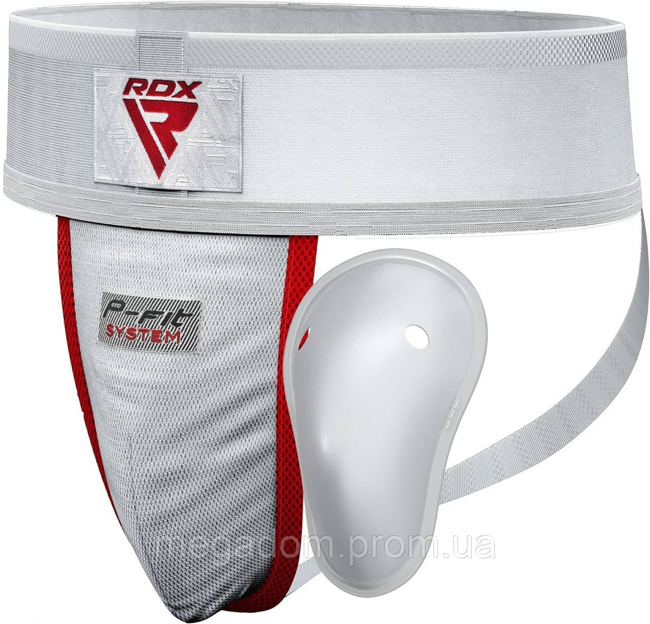 Захист паху RDX H1 Supporter White Plus M, фото 1