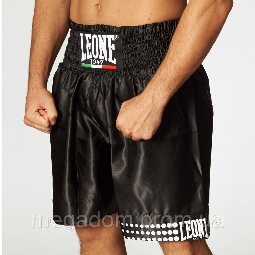 Шорти боксерські Leone Boxing Black M, фото 1
