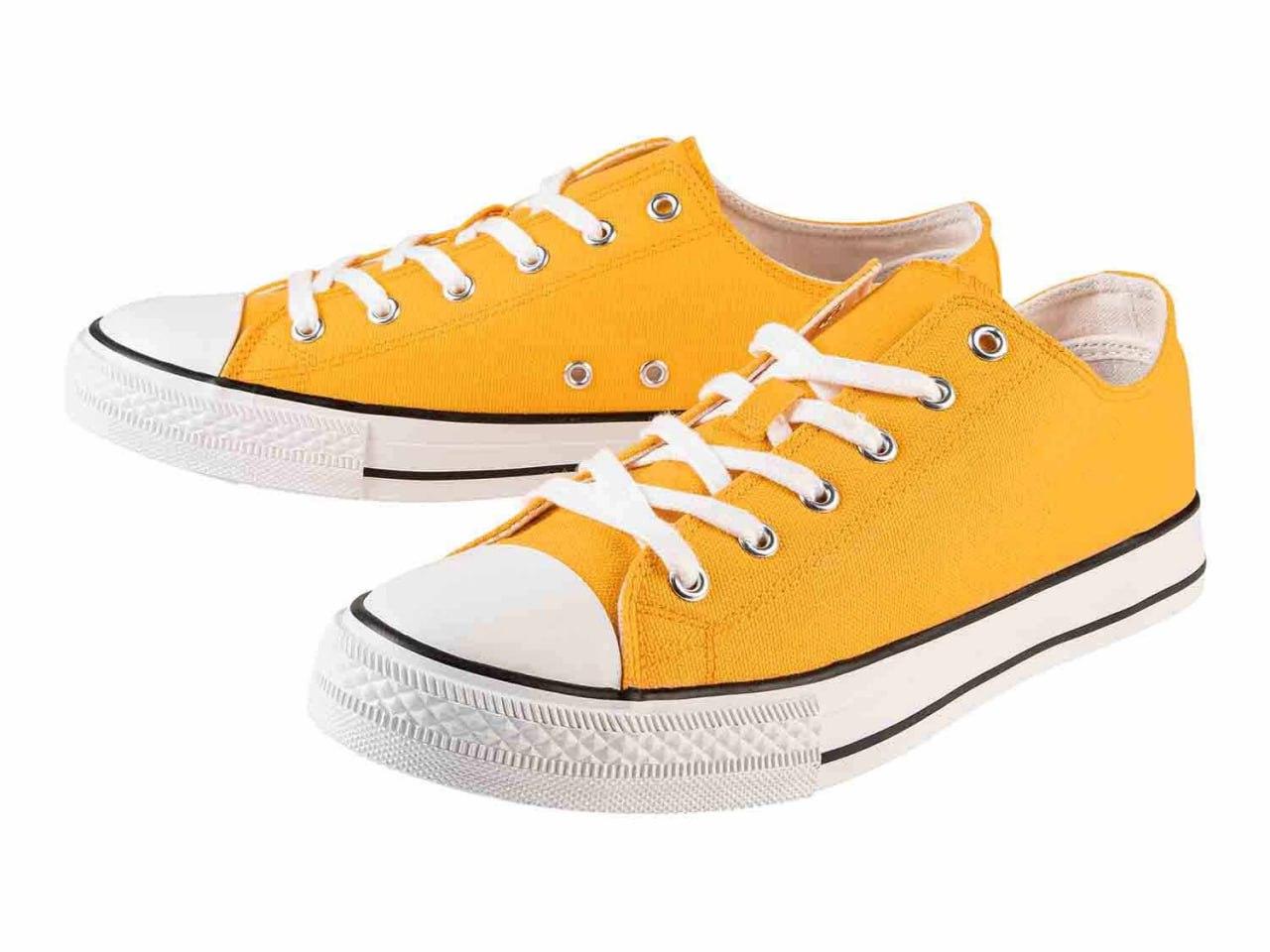 Жіночі текстильні кеди Esmara, жовті Розмір 37, фото 1