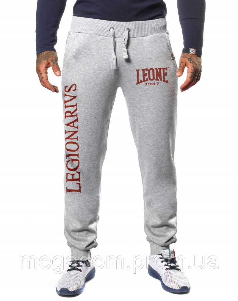 Спортивні штани Leone Legionarivs Fleece Grey M, фото 1