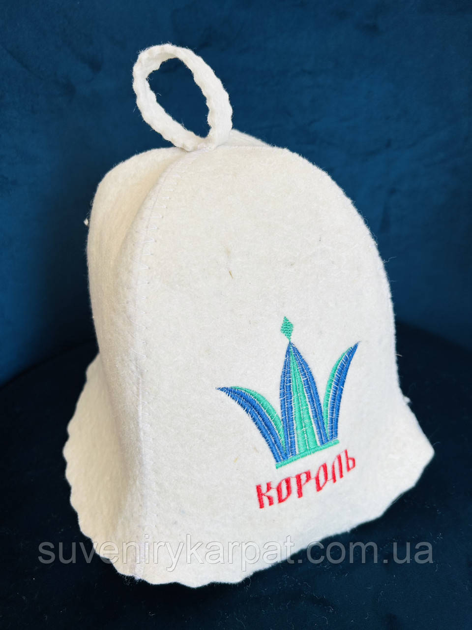 Шапка для лазні, сауни Король
