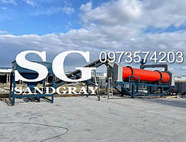 СУШАРКА БАРАБАННА ДЛЯ ПІСКУ