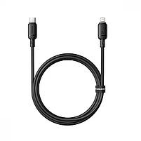 Кабель Baseus Silky Series Fast Charging Type-C to Lightning 20W (1m), Black, фото 4