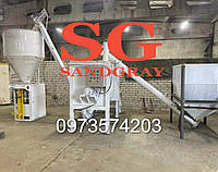 Производство сухих смесей, Сухие смеси, Завод по производству сухих смесей, Фасовка сухих смесей