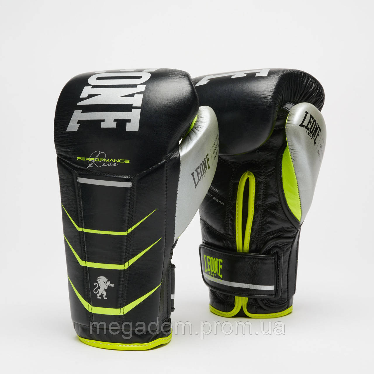 Боксерські рукавички Leone Revo Performance Fluo 12 ун., фото 1