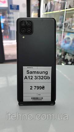 Б/в Samsung Galaxy A12 3/32Gb, фото 1