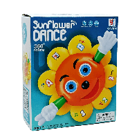 Музична квітка Solar «Sunflower dance» (25 см) жовта YJ388-8 музична, фото 2