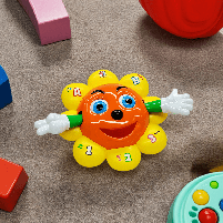 Музична квітка Solar «Sunflower dance» (25 см) жовта YJ388-8 музична, фото 4