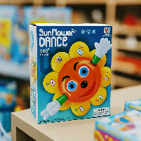 Музична квітка Solar «Sunflower dance» (25 см) жовта YJ388-8 музична, фото 5