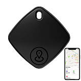 Трекер локатор для пошуку предметів AIYATO Black працює з Apple Find My, фото 2