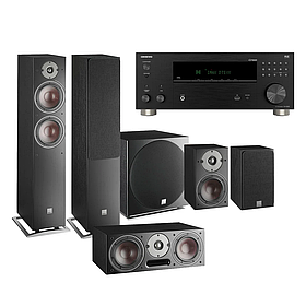 Домашній кінотеатр 5.1 Dali Oberon 7 + Onkyo RZ30
