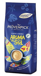 Кава Зернова Movenpick Caffe Crema Aroma del Sol Арома 100% Арабіка 1000 г Німеччина