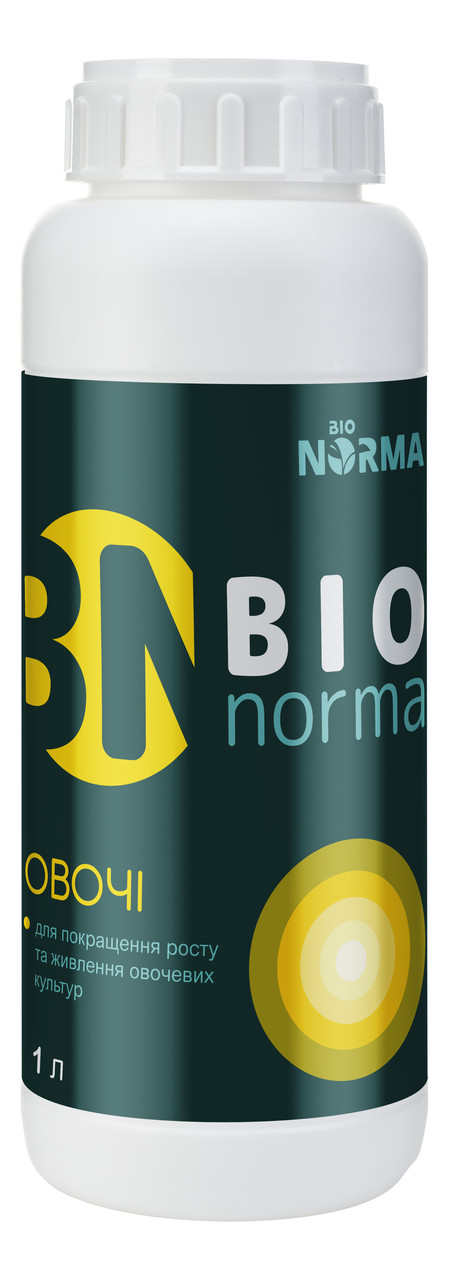Біопрепарат добриво Овочі Bio Norma (Біо Норма) 1 л