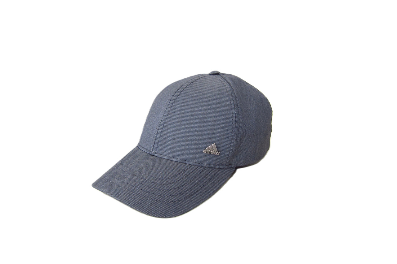 Кепка бейсболка літня сіра з залізним лого ADIDAS 00745