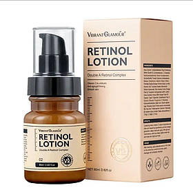 Лосьйон для обличчя з ретинолом антивіковий Vibrant Glamour Retinol Lotion 80мл
