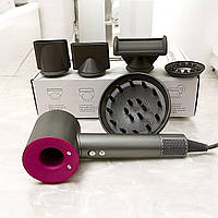 Тримач+ Якісний фен стайлер для сушіння волосся Super Hair Dryer 5в1 Фен Dyson браш стайлер фен