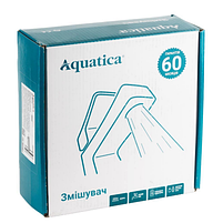 Змішувач HF d35мм для раковини литий на шпильці Aquatica, фото 10
