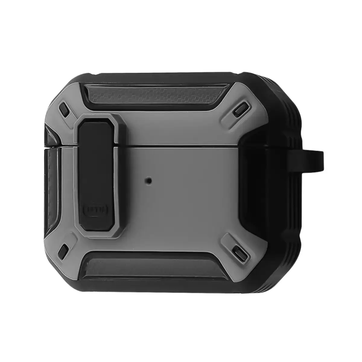 Протиударний чохол накладка Defender Case для Apple Airpods 4 Black (Чорний)