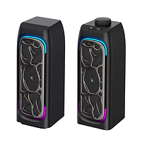 Ігрові колонки 2.0/Soundbar SK215 5W USB+Bluetooth чорний Havit, фото 3