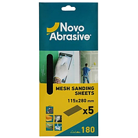 Сітка абразивна 115*280мм P100 5 шт/уп NovoAbrasive, фото 2