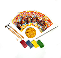 Набір для писанкарства  №1  для початківців з надфілем  та світлим воском