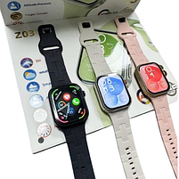 Смарт-годинник Fendior Z03 PRO IP65 сріблястий, фото 4