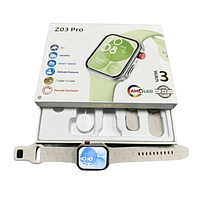 Смарт-годинник Fendior Z03 PRO IP65 сріблястий, фото 2