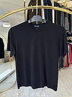 Чоловіча футболка лакоста Tony Montana 6102 (батал) 3-7XL чорна 7XL