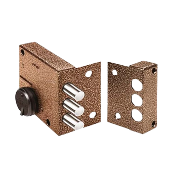 Замок накладний (з вiдповiдною планкою) 0451 КМА KEDR