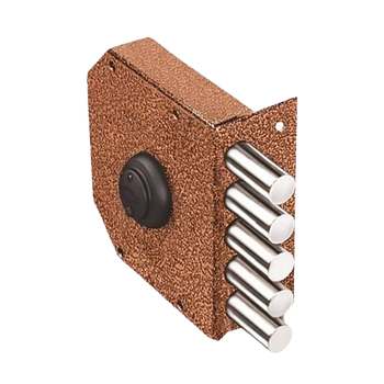 Замок накладний (без вiдповiд. планки, латунний ключ) 0651 КМА KEDR