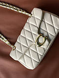 Сумочка клатч Coach BUTIK молочний, фото 8