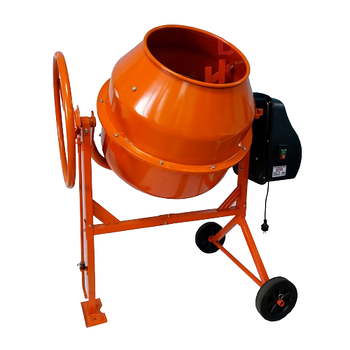 Бетонозмішувач 160л 1000W 30 об/хв (вінець з чавуну) DM-160 DETEX