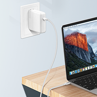 Кабель USB PD Type-C/Type-C ColorWay CW-CBPDCC056-WT 3,0A 65W 2м білий, фото 4