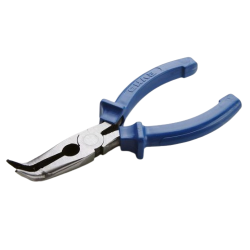 Довгогубці вигнуті 180мм CrV Standart СИЛА, фото 1